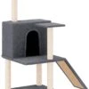La Dolce Vita – Kattenmeubel Met Sisal Krabpalen 109 Cm Donkergrijs 2 La Dolce Vita – Kattenmeubel Met Sisal Krabpalen 109 Cm Donkergrijs -Dieren Benodigdheden Winkel 928x1200