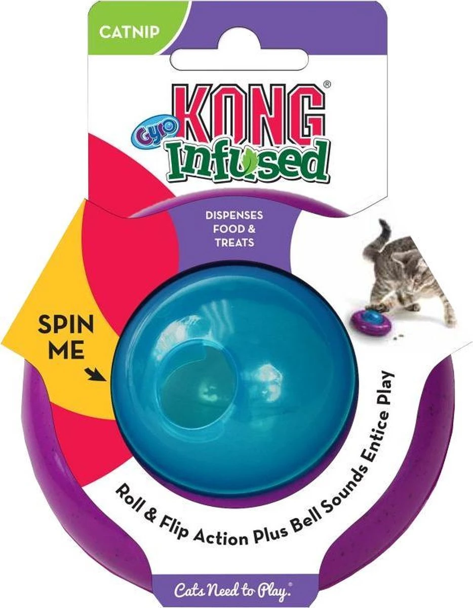 Kong Kat Infused Gyro 10x10x6,5 Cm 3 Kong Kat Infused Gyro 10x10x6,5 Cm