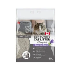 Flamingo Kattenbakvulling Lavendel – 15 Kg