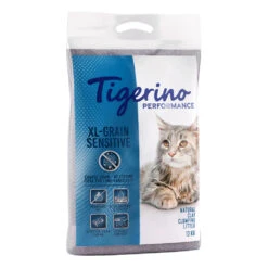 12kg Tigerino XL Grain Sensitive Kattenbakvulling Kat